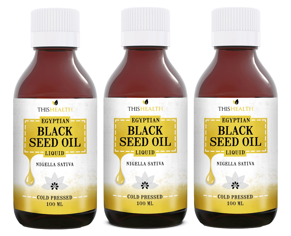 Black Seed oil 100ml - Egyptian Cold Pressed Oil multi buy - This Health