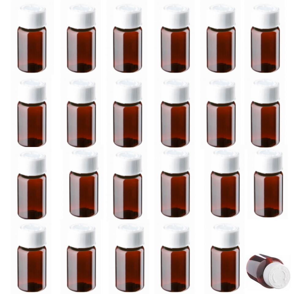 Medicine pill pots & lids, PET Pill Bottles, 25ml, 50ml, 100ml, 150ml, 200ml